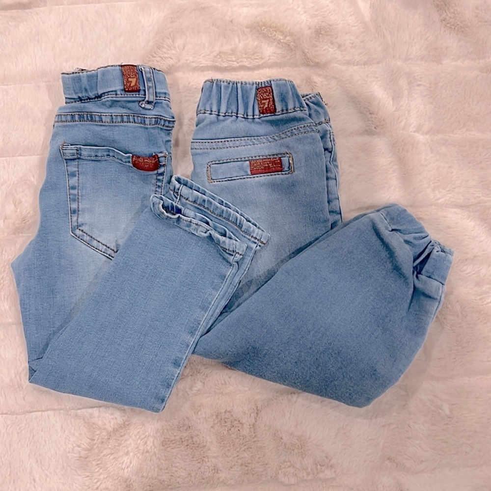 Blue Jeans set of 2. 7 for all mankind 2T